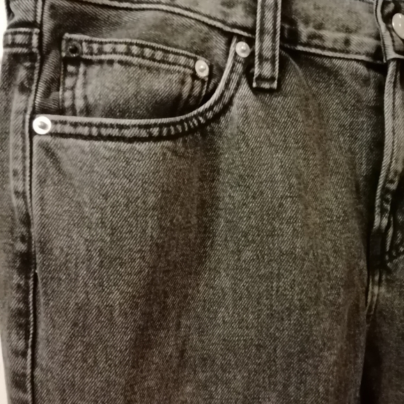 Calvin Klein Charcoal Grey Jeans Gray Denim - Picture 4 of 5